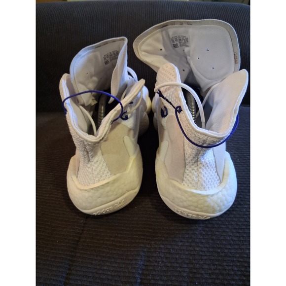 Adidas Crazy BYW LVL 1 Cloud White Purple CQ0992 Mens 13‎ Basketball Shoes main image 7
